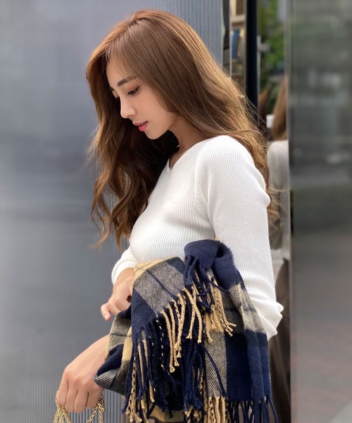 KOBE LETTUCE（コウベレタス）の「選べるリブニットトップス（ニット/セーター・レディース・ベージュ/ピンク系その他/グリーン系その他/ブラック/パープル系その他/ブラック系その他/パープル系その他2/オフホワイト/グリーン系その他2/ブルー系その他/ホワイト系その他/ブルー系その他2/ベージュ系その他/ピンク系その他2/グリーン/ブラウン/ホワイト系その他2/ブラウン系その他/グリーン系その他3/ピンク/ピンク系その他3/パープル系その他3/パープル系その他4/ブラウン系その他2/ブルー系その他3/ブルー系その他4/ブラック系その他2/ブラウン系その他3/ピンク系その他4/オリーブ/ホワイト系その他3/グリーン系その他4/ブラウン系その他4/ブラック系その他3/ピンク系その他5/ブルー系その他5/ネイビー/ピンク系その他6/ブルー系その他7/ブラウン系その他5/グリーン系その他5/ホワイト系その他4/ブラック系その他4/ブルー系その他6・1/2/3/4/5）」の4枚目の写真