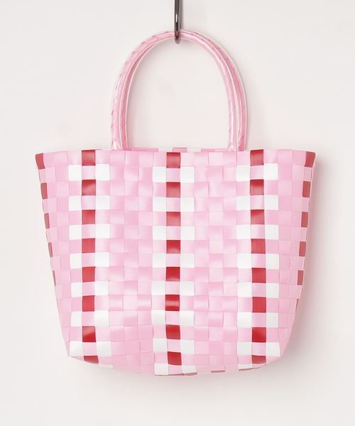 WEGO（ウィゴー）の「WEGO/カラフルメルカドバッグ（トートバッグ・レディース・ピンク/レッド/ブルー/ベージュ/ブラック/その他2/その他1・FREE）」の10枚目の写真