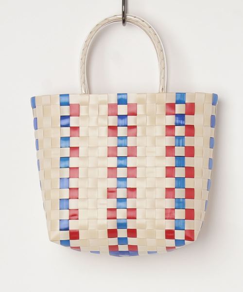 WEGO（ウィゴー）の「WEGO/カラフルメルカドバッグ（トートバッグ・レディース・ピンク/レッド/ブルー/ベージュ/ブラック/その他2/その他1・FREE）」の11枚目の写真