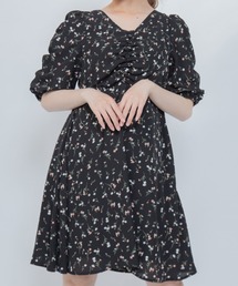 Mysa&Liina | 花柄ミニワンピース(ワンピース)