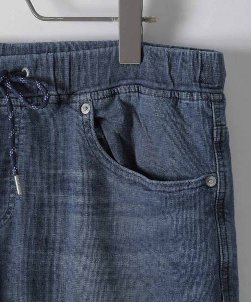 BAYFLOW（ベイフロー）の「デニムメッシュテーパードアンクルパンツ（デニムパンツ・メンズ・ロイヤルブルー/ライトブルー・LARGE/MEDIUM/SMALL）」の13枚目の写真