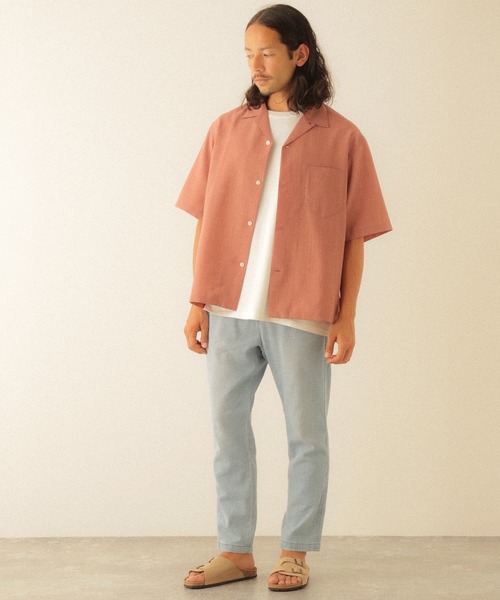 BAYFLOW（ベイフロー）の「デニムメッシュテーパードアンクルパンツ（デニムパンツ・メンズ・ロイヤルブルー/ライトブルー・LARGE/MEDIUM/SMALL）」の21枚目の写真