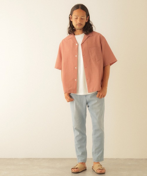 BAYFLOW（ベイフロー）の「デニムメッシュテーパードアンクルパンツ（デニムパンツ・メンズ・ロイヤルブルー/ライトブルー・LARGE/MEDIUM/SMALL）」の20枚目の写真