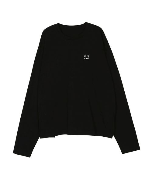 Now me. by NYLON JAPAN(ナウミーバイナイロンジャパン)の「【市川美織×オガワ】イラストロンT(Tシャツ/カットソー・レディース・ホワイト/ブラック・FREE)」の4枚目の写真