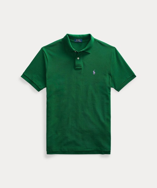 POLO RALPH LAUREN（ポロ ラルフ ローレン）の「アイコニック メッシュ ポロシャツ（ポロシャツ・メンズ・グリーン・MEDIUM/SMALL/LARGE/X-LARGE/X-SMALL/XX-LARGE）」の7枚目の写真