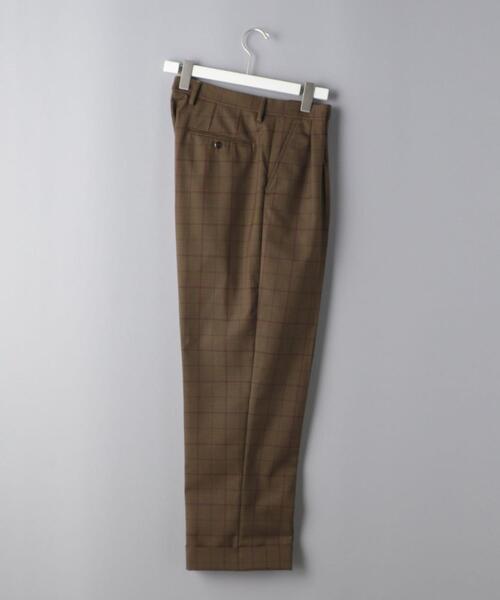District(ディストリクト)の「<District(ディストリクト)> シェパードチェック 2プリーツ ワイドパンツ(その他パンツ・メンズ・ブラウン・XS/L/M/S)」の12枚目の写真