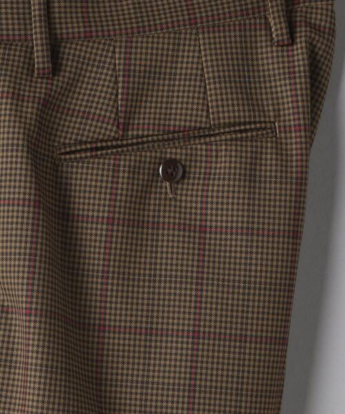 District(ディストリクト)の「<District(ディストリクト)> シェパードチェック 2プリーツ ワイドパンツ(その他パンツ・メンズ・ブラウン・XS/L/M/S)」の16枚目の写真