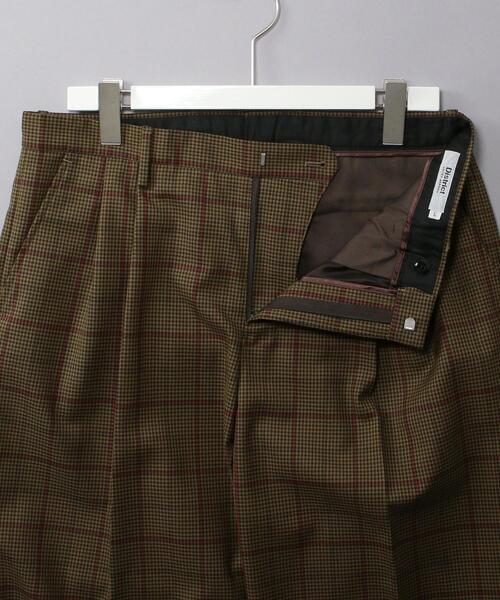 District(ディストリクト)の「<District(ディストリクト)> シェパードチェック 2プリーツ ワイドパンツ(その他パンツ・メンズ・ブラウン・XS/L/M/S)」の18枚目の写真