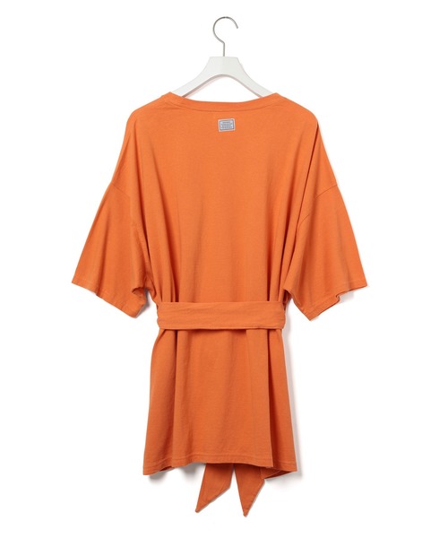 TANGTANG(タンタン)の「【TANG TANG】FUMIKA_UCHIDA(Tシャツ/カットソー・レディース・カーキ/オレンジ/ホワイト系その他・1)」の13枚目の写真