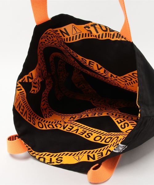 STUDIO SEVEN（スタジオ セブン）の「Caution Tote Bag