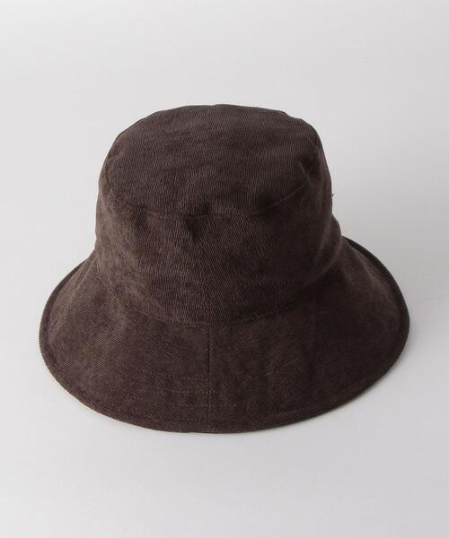BEAUTY&YOUTH UNITED ARROWS（ビューティーアンドユースユナイテッドアローズ）の「BY∴ コーデュロイ×スエードハット о（ハット・レディース・オレンジ系その他/ダークブラウン/ベージュ・FREE）」の9枚目の写真
