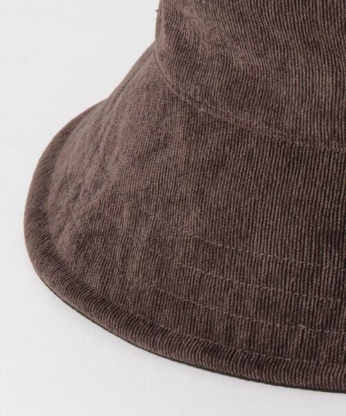 BEAUTY&YOUTH UNITED ARROWS（ビューティーアンドユースユナイテッドアローズ）の「BY∴ コーデュロイ×スエードハット о（ハット・レディース・オレンジ系その他/ダークブラウン/ベージュ・FREE）」の8枚目の写真