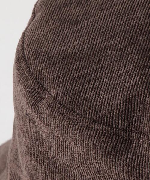 BEAUTY&YOUTH UNITED ARROWS（ビューティーアンドユースユナイテッドアローズ）の「BY∴ コーデュロイ×スエードハット о（ハット・レディース・オレンジ系その他/ダークブラウン/ベージュ・FREE）」の7枚目の写真