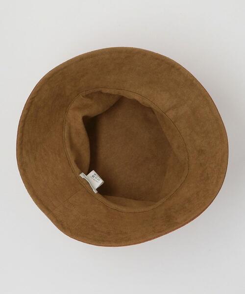 BEAUTY&YOUTH UNITED ARROWS（ビューティーアンドユースユナイテッドアローズ）の「BY∴ コーデュロイ×スエードハット о（ハット・レディース・オレンジ系その他/ダークブラウン/ベージュ・FREE）」の4枚目の写真