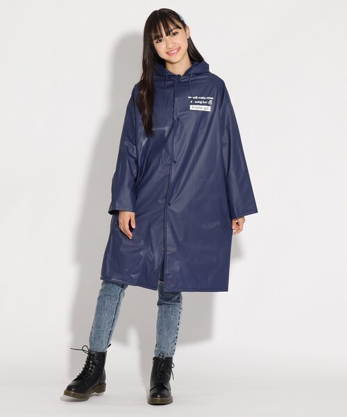 PINK-latte(ピンクラテ)の「レインコート(その他アウター・キッズ・ネイビー・00)」の10枚目の写真