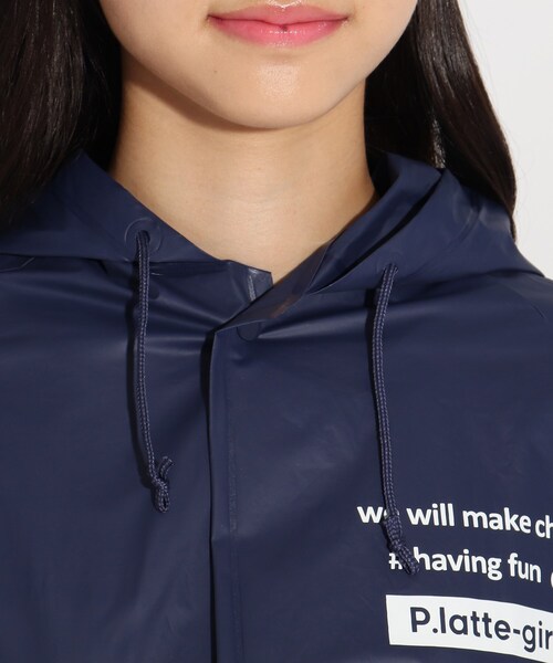 PINK-latte(ピンクラテ)の「レインコート(その他アウター・キッズ・ネイビー・00)」の8枚目の写真