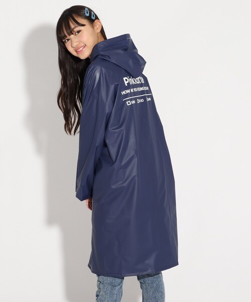 PINK-latte(ピンクラテ)の「レインコート(その他アウター・キッズ・ネイビー・00)」の3枚目の写真