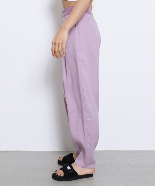 AERON(アーロン)の「AERON PANTS 777-11555(その他パンツ・レディース・ライトパープル・34)」の7枚目の写真