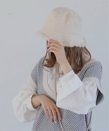 RAY CASSIN | フリンジバゲットハット(ハット)