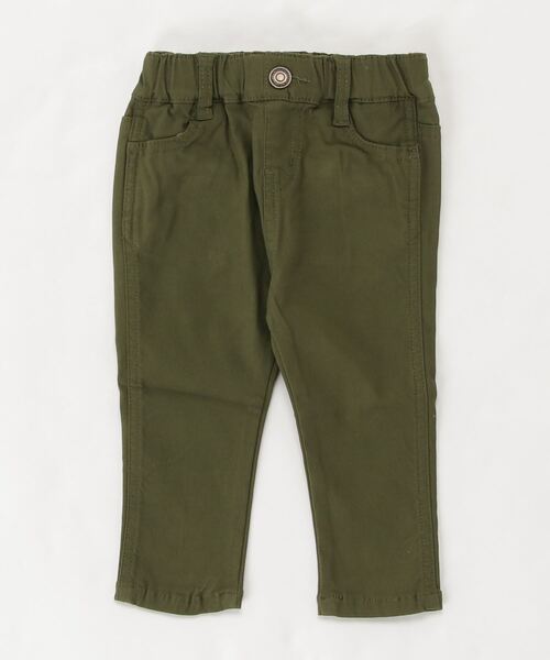 NEEDLE WORKS STANDARD（ニードルワークススタンダード）の「Ribbon Skinny pants（その他パンツ・キッズ・アイボリー/ブラック/ピンク/カーキ/キャメル・80/90/100/110/120/130/140/150）」の4枚目の写真