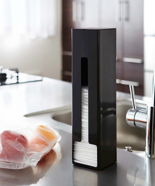 tower（タワー）の「TOWER Yamazaki ポリ袋ストッカー スタンドタイプ(ヤマザキ 山崎実業)（掃除グッズ・メンズ・ホワイト/ブラック・ONE SIZE）」の14枚目の写真