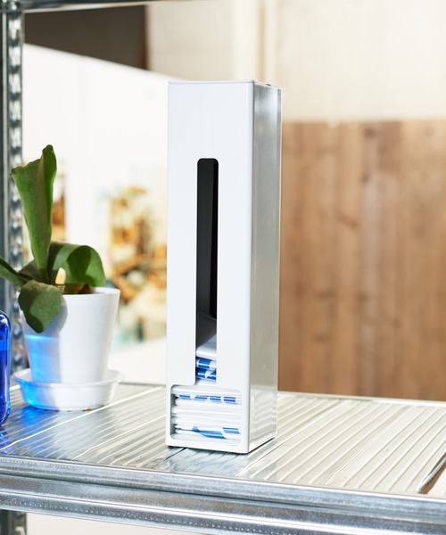 tower（タワー）の「TOWER Yamazaki ポリ袋ストッカー スタンドタイプ(ヤマザキ 山崎実業)（掃除グッズ・メンズ・ホワイト/ブラック・ONE SIZE）」の11枚目の写真