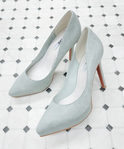 R&E（アールアンドイー）の「【R&E】ポインテッドトゥハイヒールパンプス（パンプス・レディース・ミント/アイボリー/ブラック系その他・22.0cm/24.5cm/24.0cm/22.5cm/23.0cm/23.5cm）」の21枚目の写真