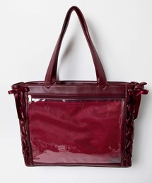 WEGO | WEGO/【Lサイズ】レースアップ痛バッグ(トートバッグ)