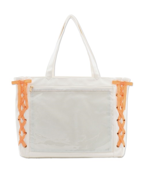 WEGO/【Lサイズ】レースアップ痛バッグ（トートバッグ）｜WEGO