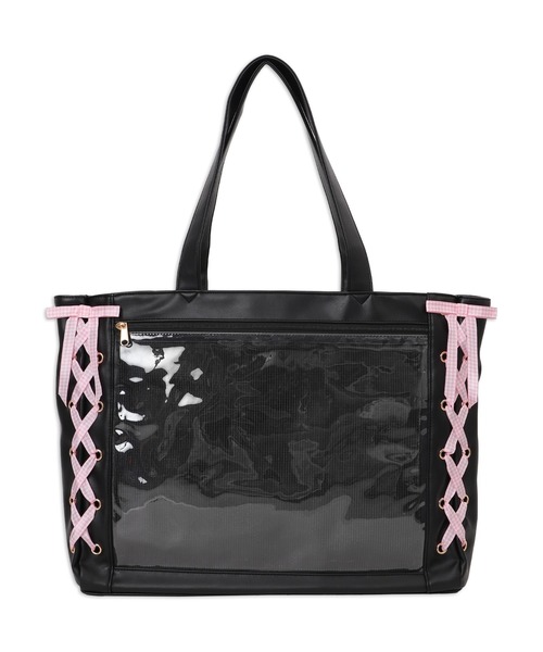 WEGO/【Lサイズ】レースアップ痛バッグ（トートバッグ）｜WEGO