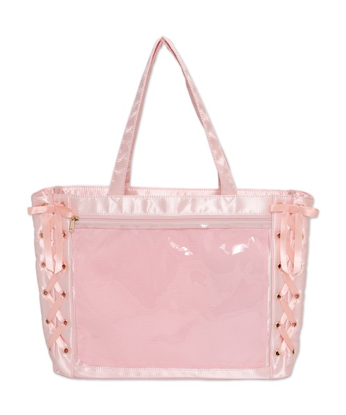 WEGO　バッグ WEGO/【Lサイズ】レースアップ痛バッグ（トートバッグ）｜WEGO
