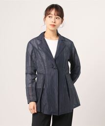 HAVE A NICE TRIP / ハヴァナイストリップ　リネンナイロン楊柳ペプラムテーラー