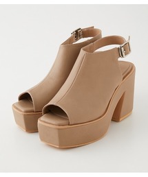 AZUL by moussy | OPEN TOE BOOTIE SANDAL/オープントゥーブーティサンダル(サンダル)