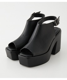AZUL by moussy | OPEN TOE BOOTIE SANDAL/オープントゥーブーティサンダル(サンダル)