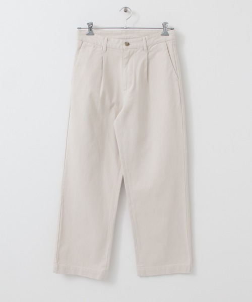 URBAN RESEARCH DOORS（アーバンリサーチドアーズ）の「デニムタックワイドトラウザー（デニムパンツ・メンズ・ネイビー/キナリ・40/38）」の8枚目の写真