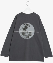 SONYUNARA ムーンライトバックプリント長袖Ｔシャツ
