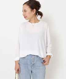 Deuxieme Classe | Recycle Cotton ロングスリーブ Tシャツ(Tシャツ/カットソー)