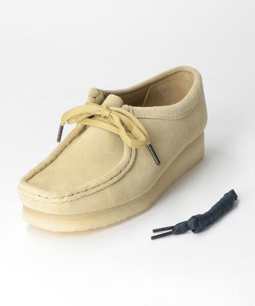 Clarks（クラークス）の「＜CLARKS＞ワラビースエードブーツ（ブーツ・レディース・ベージュ/ブラック・4/6/5）」の9枚目の写真