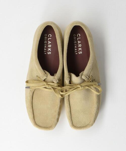 Clarks（クラークス）の「＜CLARKS＞ワラビースエードブーツ（ブーツ・レディース・ベージュ/ブラック・4/6/5）」の11枚目の写真