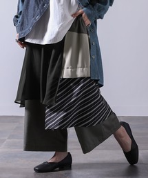 osharewalker | 『異素材MIXレイヤード風アシメパンツ』(その他パンツ)