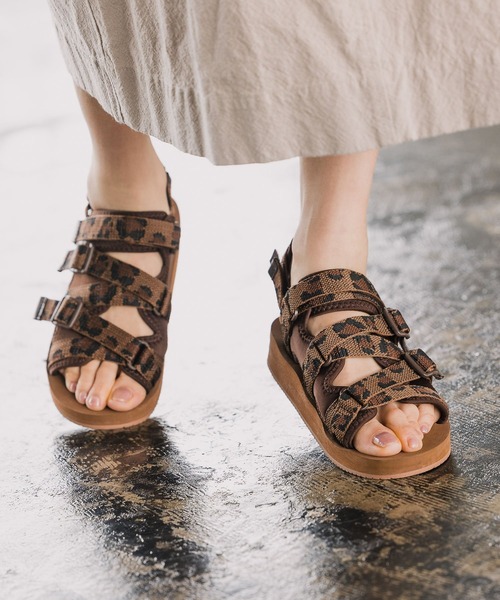 niko and...（ニコアンド）の「オリジナルテープ編みサンダル（サンダル・レディース・ブラック/その他1/グリーン/グレー・LARGE/MEDIUM/SMALL）」の4枚目の写真