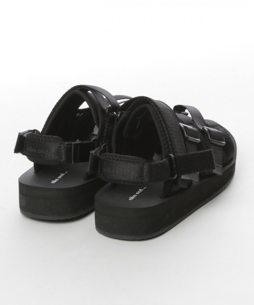 niko and...（ニコアンド）の「オリジナルテープ編みサンダル（サンダル・レディース・ブラック/その他1/グリーン/グレー・LARGE/MEDIUM/SMALL）」の7枚目の写真