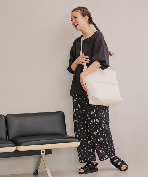 niko and...（ニコアンド）の「オリジナルテープ編みサンダル（サンダル・レディース・ブラック/その他1/グリーン/グレー・LARGE/MEDIUM/SMALL）」の20枚目の写真