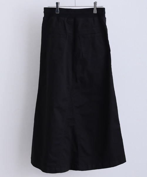 ElegChic(エレグシック)の「ウエストリブ ロング スカート (スカート・レディース・カーキ/ブラック/ベージュ・M/4L/XXL/XL/L)」の19枚目の写真