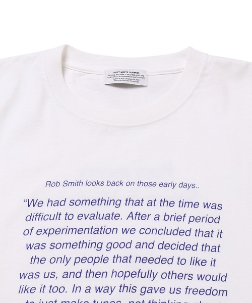 POET MEETS DUBWISE（ポエットミーツダブワイズ）の「【POET MEEDS DUBWISE】Smith&Mighty 別注Tシャツ（Tシャツ/カットソー・メンズ・ホワイト・L/XL/M）」の6枚目の写真