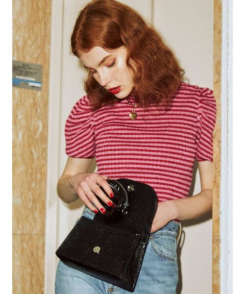 jouetie（ジュエティ）の「カラーマルチWAYBAG（ショルダーバッグ・レディース・ブラック/ラベンダー/その他1・FREE）」の4枚目の写真