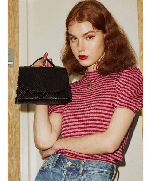 jouetie（ジュエティ）の「カラーマルチWAYBAG（ショルダーバッグ・レディース・ブラック/ラベンダー/その他1・FREE）」の7枚目の写真