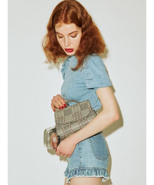 jouetie（ジュエティ）の「カラーマルチWAYBAG（ショルダーバッグ・レディース・ブラック/ラベンダー/その他1・FREE）」の12枚目の写真