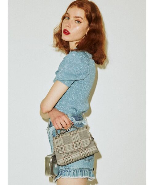 jouetie（ジュエティ）の「カラーマルチWAYBAG（ショルダーバッグ・レディース・ブラック/ラベンダー/その他1・FREE）」の8枚目の写真