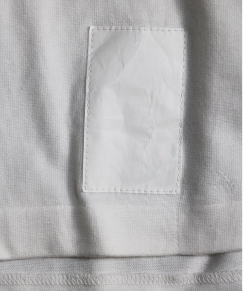 made in standard (メイドインスタンダード)の「MADE IN STANDARD/メイドインスタンダード HEAVY JERSEY SLIT CREW(Tシャツ/カットソー・メンズ・ブラック/ホワイト/カーキ/ネイビー・MEDIUM/LARGE)」の7枚目の写真